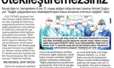 Sağlık Çalışanlarını Ötekileştiremessiniz.