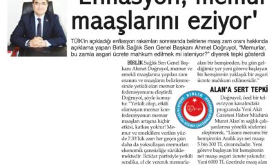 Enflasyon Memur Maaşlarını Eziyor