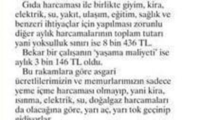 Memura 7.36 Asgari  Ücrete 21,56 artış