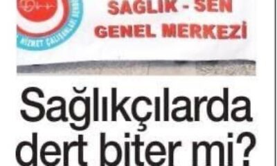 Sağlıkçılarda Dert Bitermi