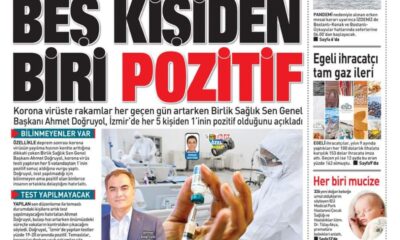 Beş kişiden biri pozitif