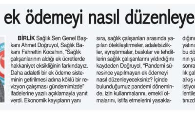 Olmayan Ek Ödemeyi Nasıl Düzenleyeceksiniz