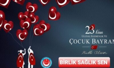 23 Nisan Ulusal Egemenlik ve Çocuk Bayramımız kutlu olsun.