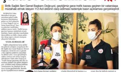 Sağlık Çalışanlarına Şiddet Önlenmeli