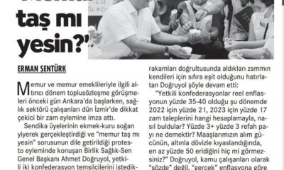 Memur Taş mı Yesin.