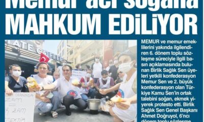 Memur Acı Soğana Mahkum Ediliyor.
