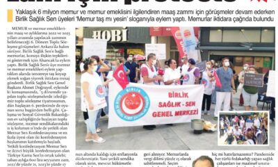Birlik Sağlık Senden Zam İçin Protesto