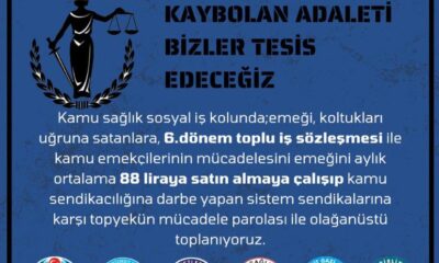 Merdiven Altı Memur Sendikalarından Güç Birliği.