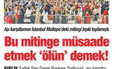 Bu Mitinge Müsade Etmek Ölün Demektir.