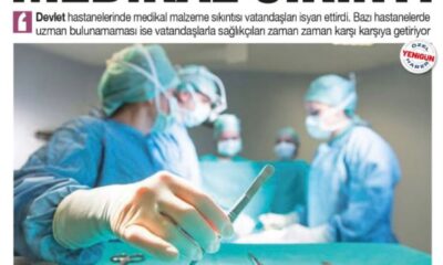 Hastanelerde Medikal Sıkıntı