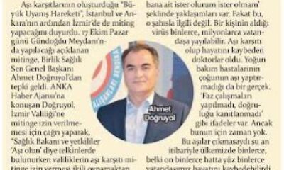 Mitinge İzin İnsanlar Ölsün Demektir