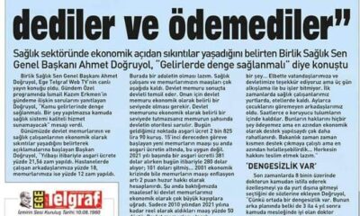 Haklarınız ödenmez dediler ve ödemediler