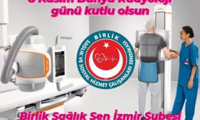 İzmir İl Başkanı Aykan Düzova Dünya Radyoloji Günü Münasebetiyle Basın Açıklaması Yaptı. .