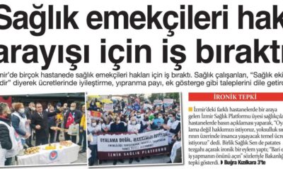 Sağlık Emekçileri Hak Arayışı İçin İş Bıraktı