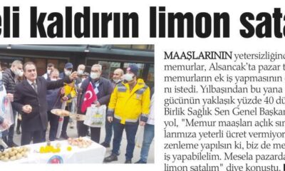 Engeli Kaldırın Limon satalım!