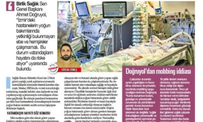 Yetkin olmayanlar yoğun bakımda çalıştırılmamalı