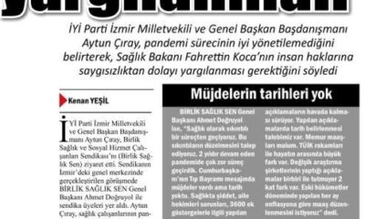 Sağlık Bakanı Yargılanmalı.