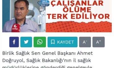 Sağlık Bakanlığına Şua İzni Tepkisi