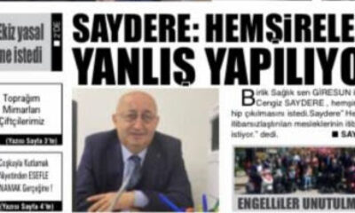 HEMŞİRELERE YANLIŞ YAPILIYOR