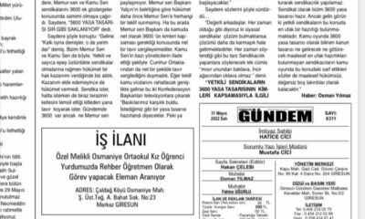 Siyasallaşan 2 Sendika Çözüm Üretemez.