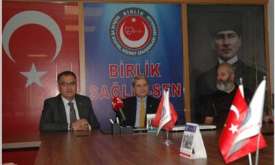 Dr. Aytun Çıray Sendikamıza Ziyarette bulundu.