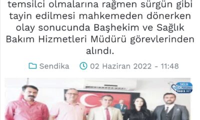 Başhekim ve Başhemşireyi Görevden Aldıran Görevlendirmeler