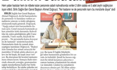 İhaleli menü:             2 dilim salatalık