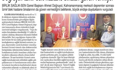 İzmir’deki hastane binaları güven vermiyor