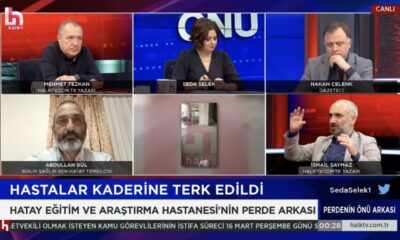 Depremde eşini kaybeden Hatay Temsilcimiz Abdullah Gülün Televizyon Proğramı