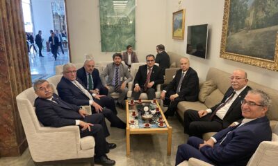 TBMM’ de Bir Takım Ziyaretlerde Bulunduk.