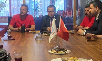 Milletvekili adaylarından sendikamıza ziyaret.