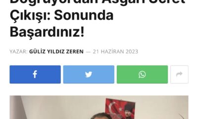 Doğruyol’dan Asgari Ücret Çıkışı: Sonunda Başardınız!