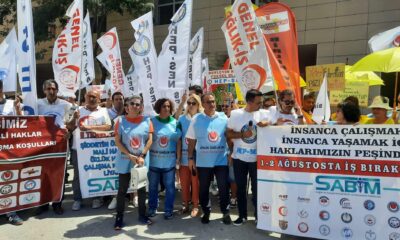 Birlik Sağlık Sen Öncülüğünde 21 Sendika Meydanlarda