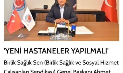 Yeni Hastaneler Yapılmalı