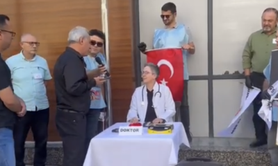 Birlik Sağlık Sen Şiddet olaylarını skeçle gözler önüne serdi.