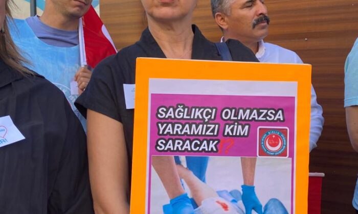 Sağlık çalışanlarına şiddet eylemimiz