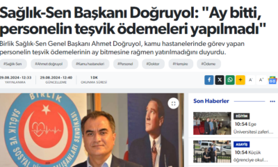 Ay bitti personelin teşvik ödemeleri yapılmadı