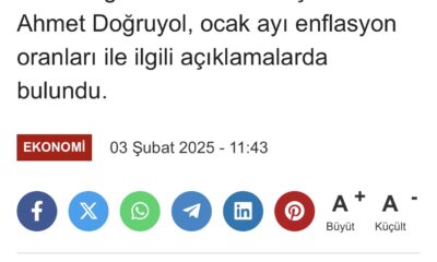 Enflasyon rakamları gerçeklerden uzaktır