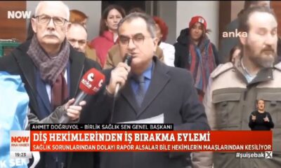 Diş Hekimlerinden İş Bırakma Eylemi