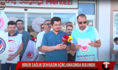 Birlik Sağlık Sen Basın Açıklamasında Bulundu