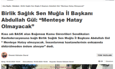 Menteşe Hatay Olmayacak