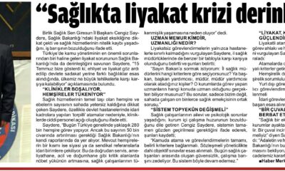 Sağlıkta Liyakat Krizi Derinleşiyor