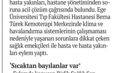 Yaşam mücadelesine sıcak da eklendi