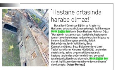 Hastane ortasında harabe olmaz