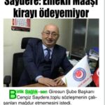 Emekli Maaşı Kirayı Ödeyemiyor