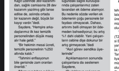 Toplu Sözleşme Kazanım Değil Kayıptır