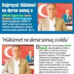Doğruyol: Hükümet ne derse sonuç o