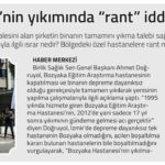 Bozyaka Hastanesinin yıkımında “rant iddiaları”.