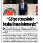 Gölge etmesinler Başka İhsan İstemeyiz
