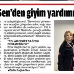 Birlik Sağlık-Sen’den giyim yardımı protestosu